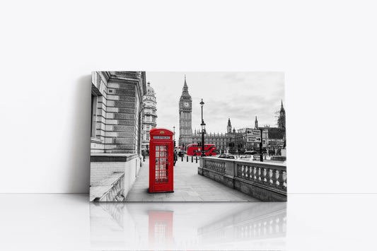 Tablou Canvas Cabina De Telefon Londra