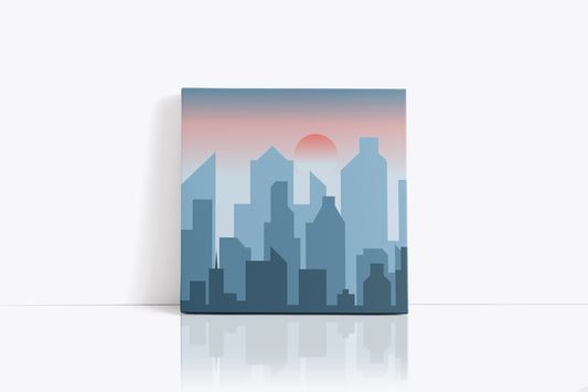 Tablou Canvas Oraș Minimalist