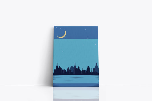 Tablou Canvas Oraș Minimalist II