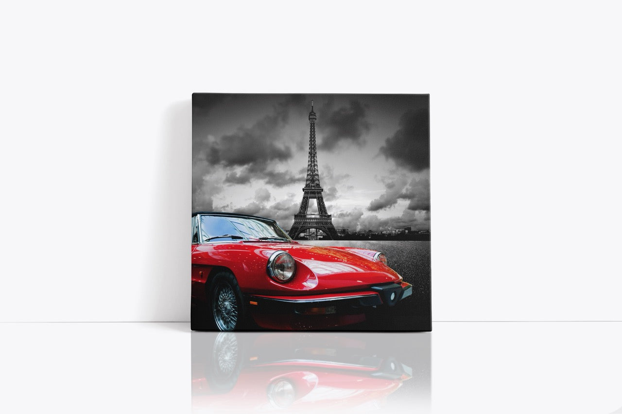 Tablou Canvas Paris & Porche