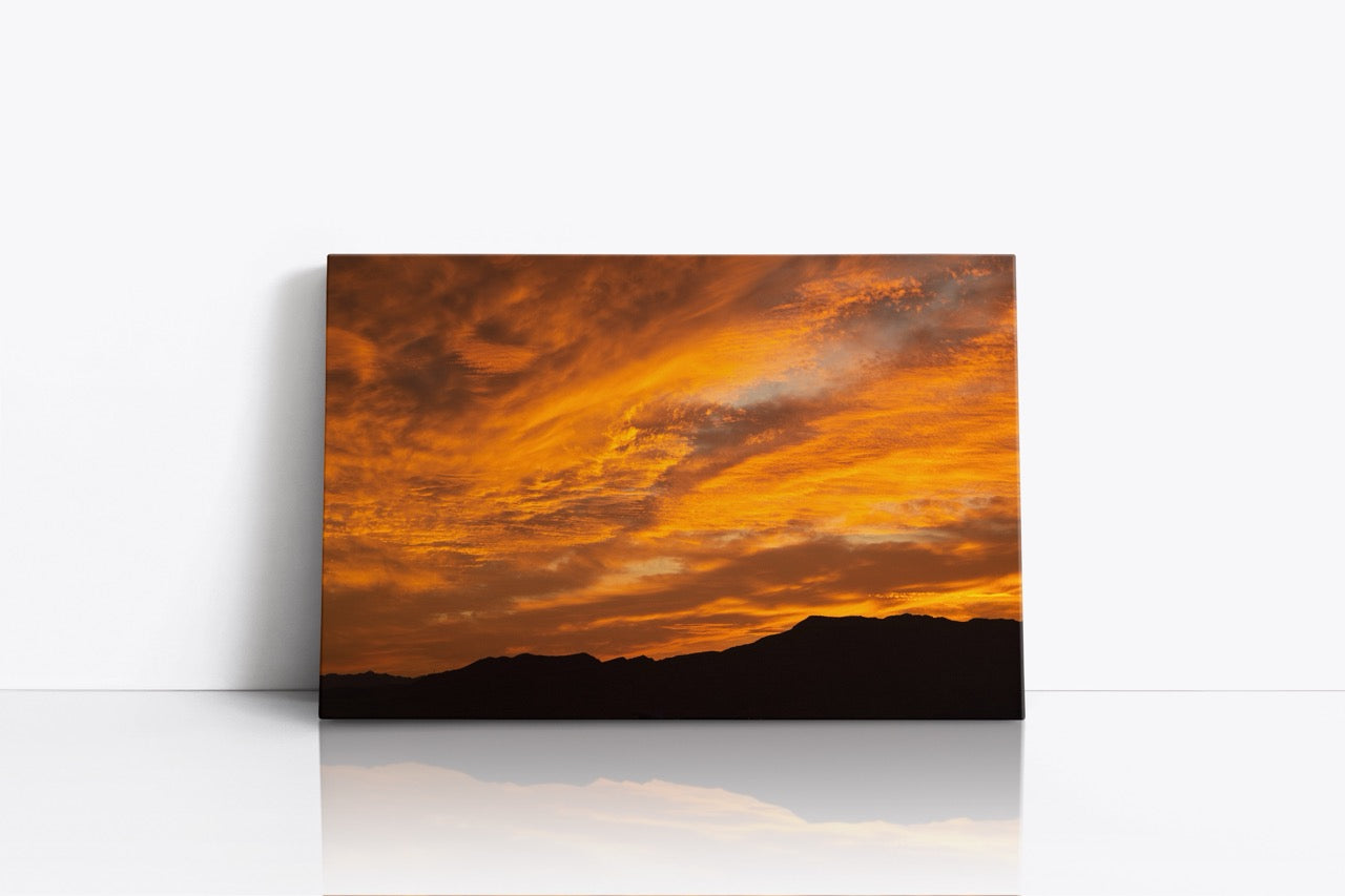 Tablou Canvas Orange Sky