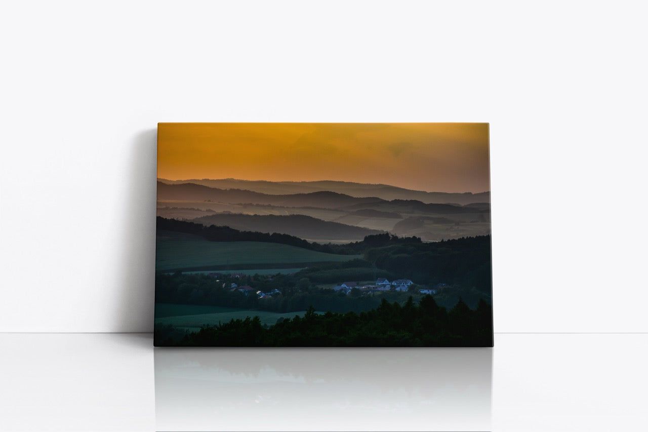 Tablou Canvas Orange Hill