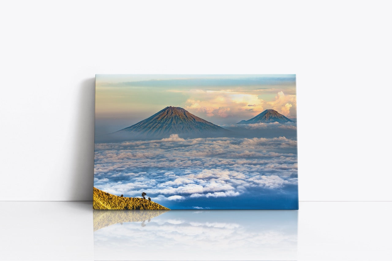 Tablou Canvas Twin Mountain