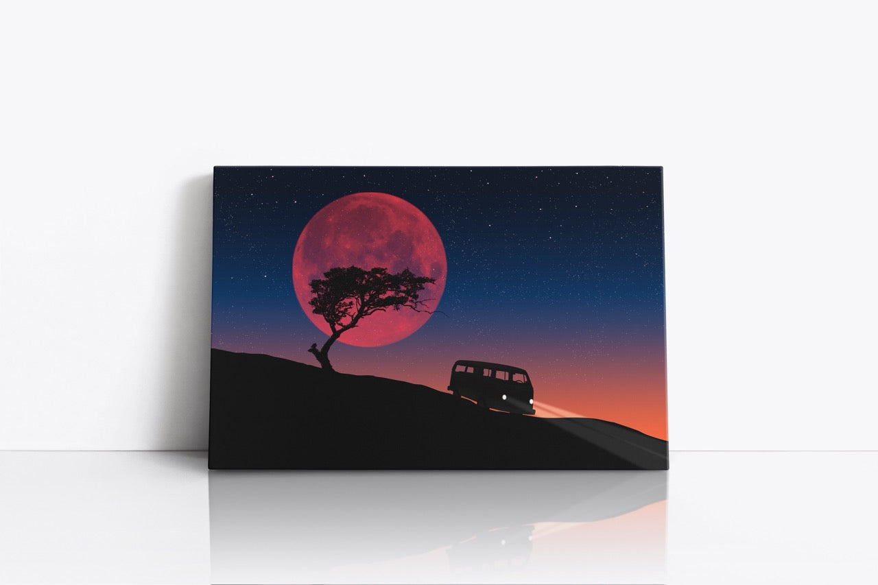 Tablou Canvas Hippie Van