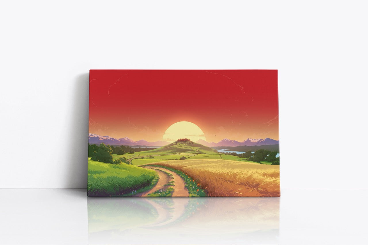 Tablouri Canvas Traseu De Montan III
