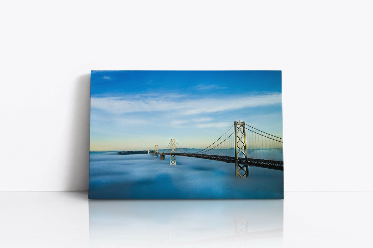 Tablou Canvas Yellow Bridge In The Sky