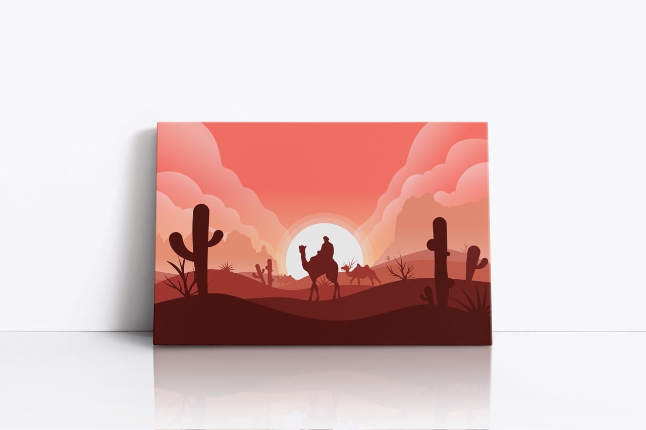 Tablou Canvas Cămila In Desert
