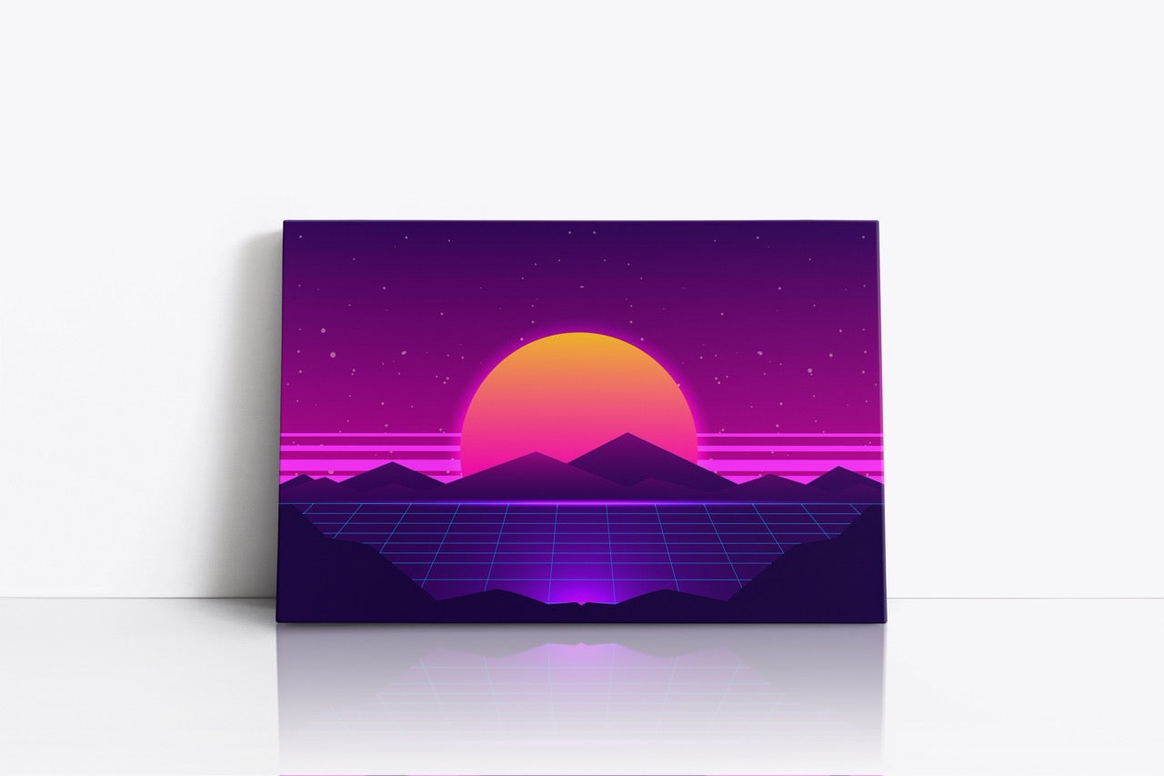 Tablou Canvas Digital Sunset