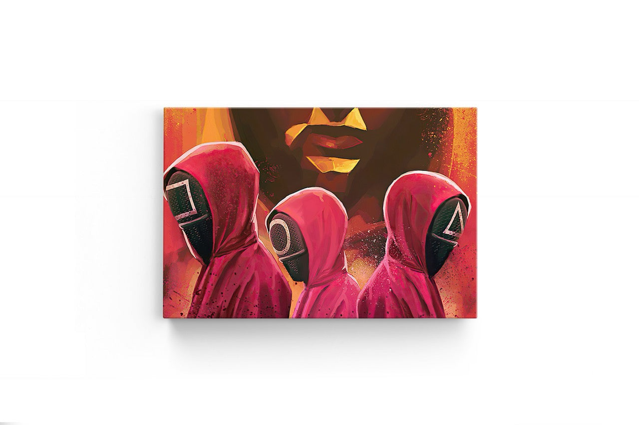 Tablou Canvas Squid Game Paint