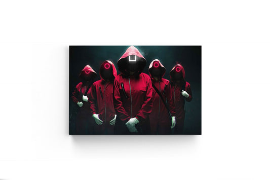 Tablou Canvas Squid Game Staff