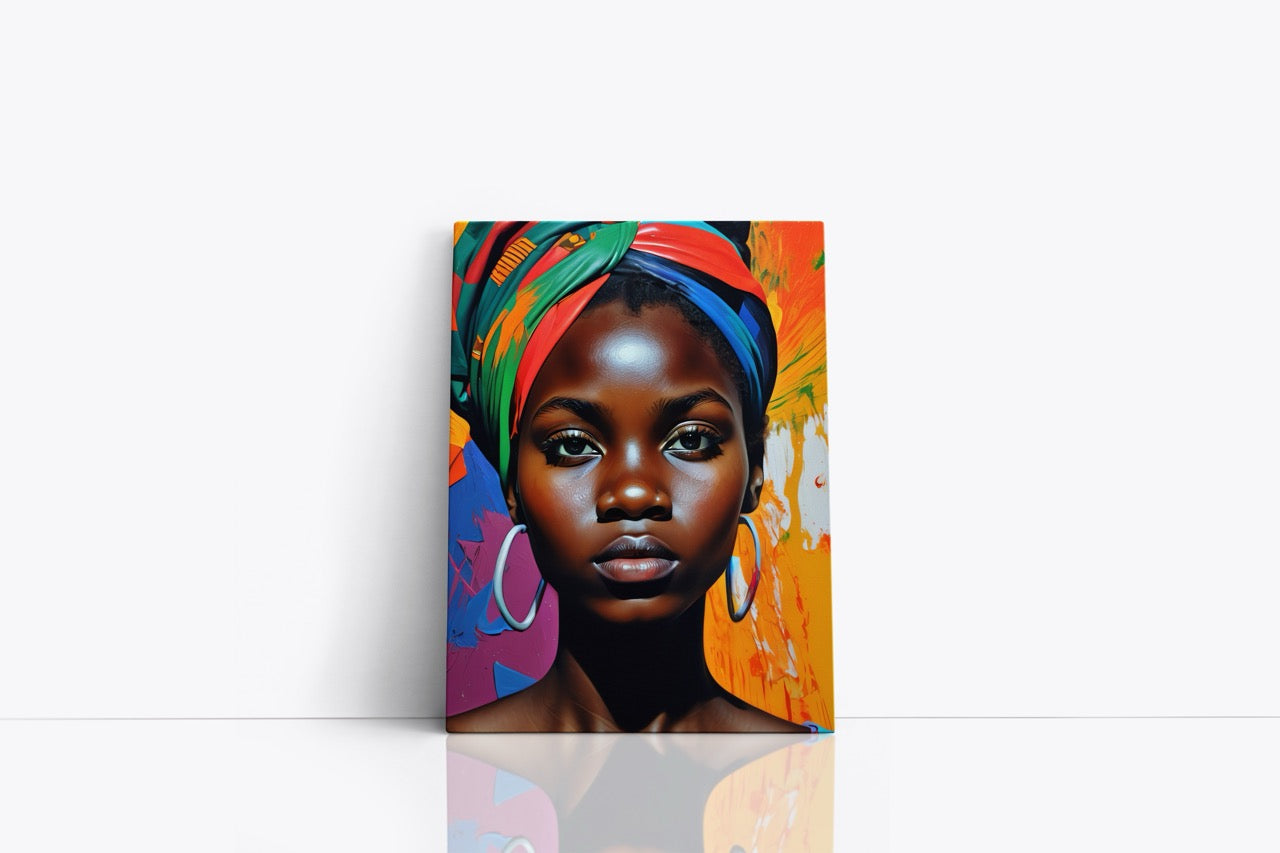 Tablou Canvas Beautiful African Women