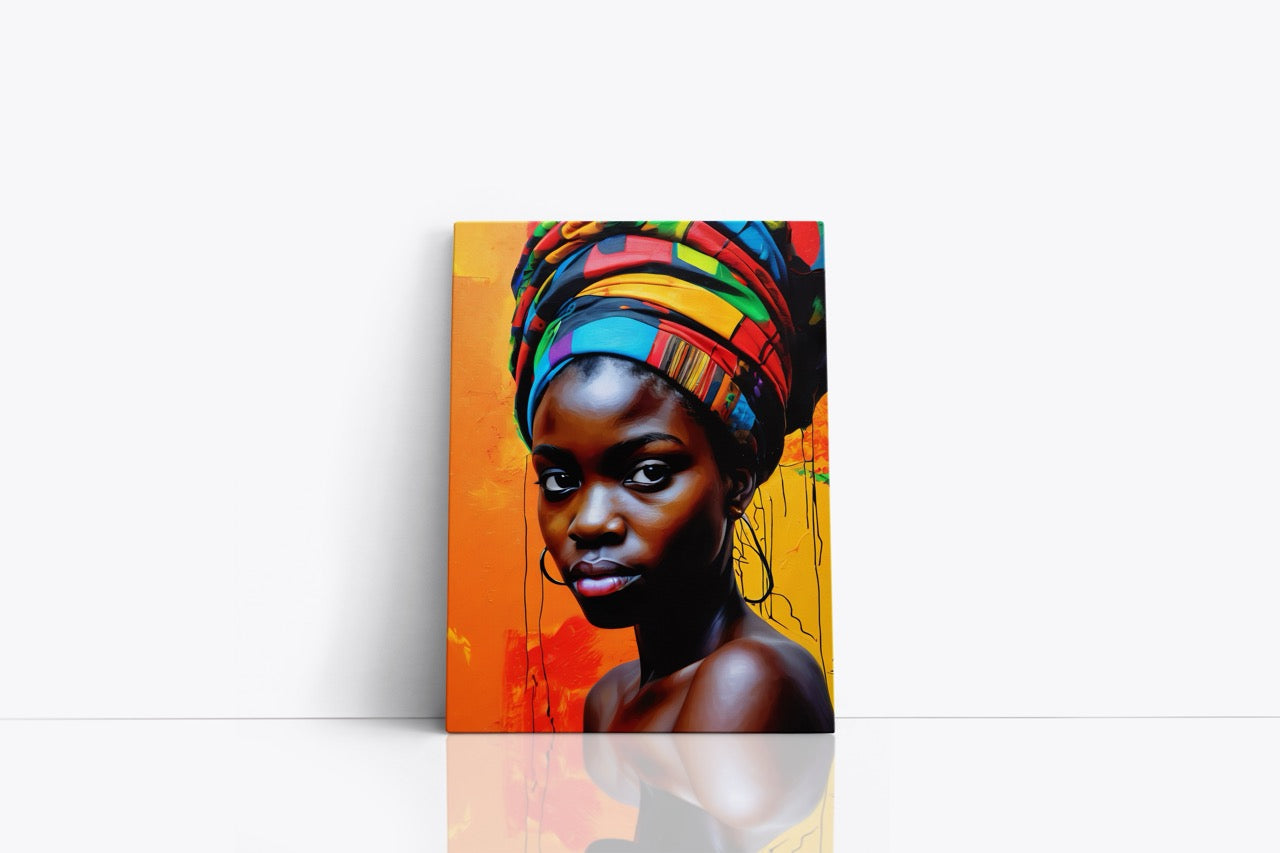 Tablou Canvas Beautiful African Women II