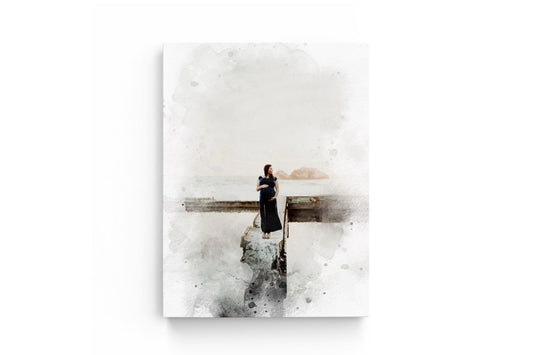 Tablou Personalizat Watercolor Portret II