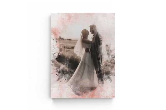 Tablou Personalizat Watercolor Portret